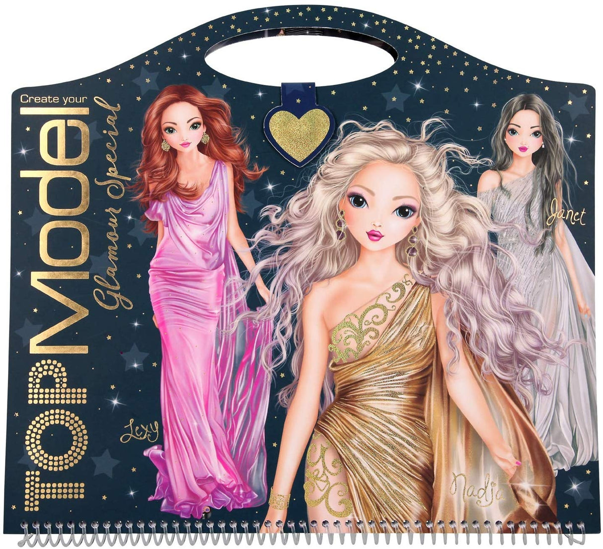 Create Your Glamour Special Colouring Book
