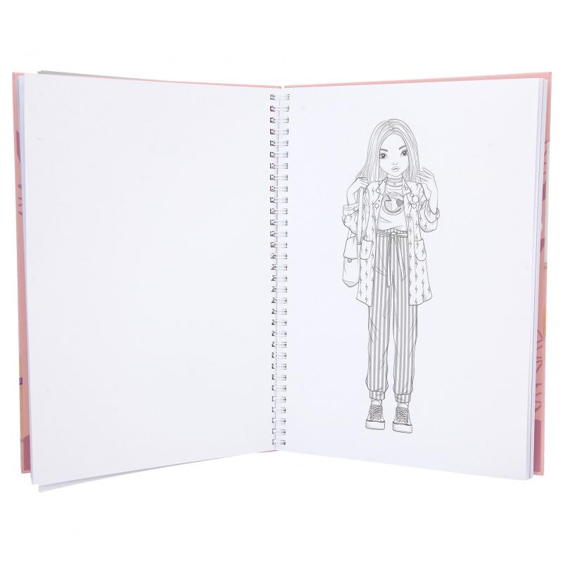 TOPModel Colouring Book With Pen Set