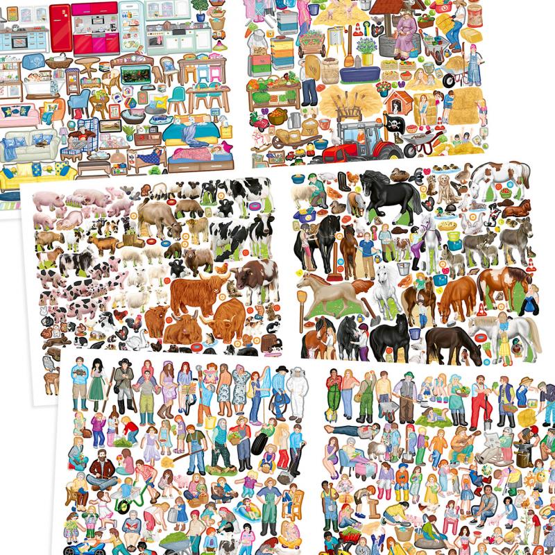 Create Your Farm Colouring Book