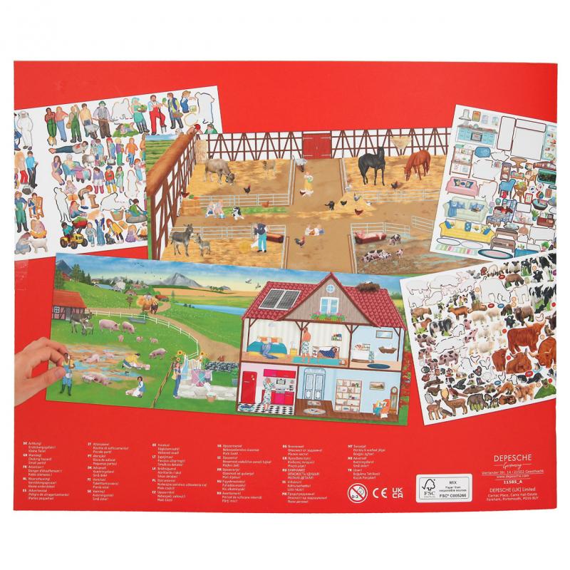 Create Your Farm Colouring Book