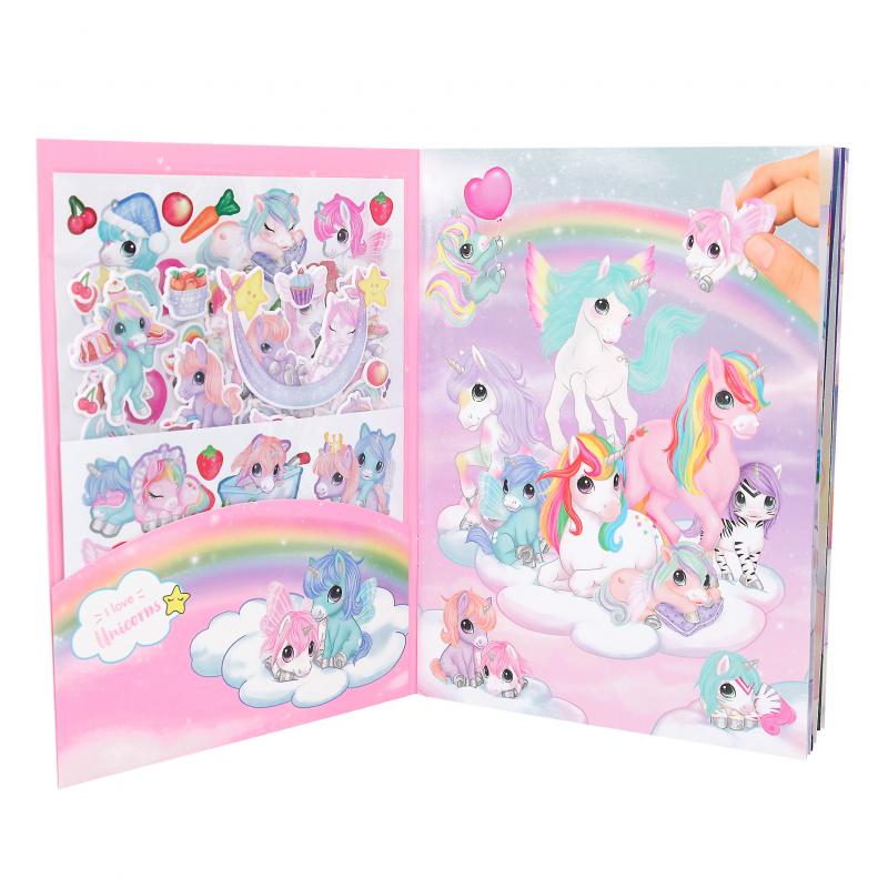 Ylvi Create Your Unicorn World Sticker Book
