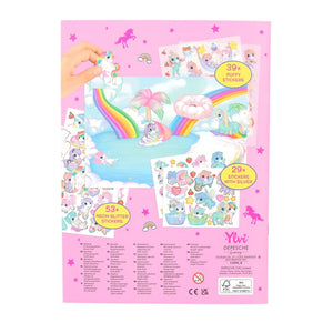 Ylvi Create Your Unicorn World Sticker Book