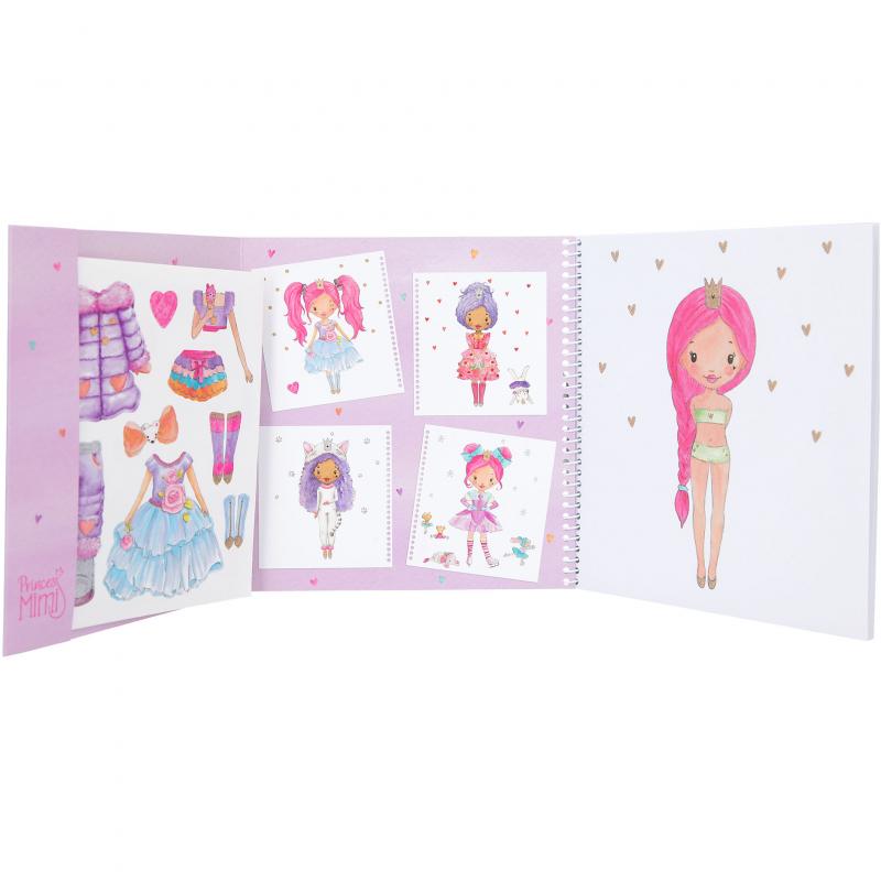 Princess Mimi Sticker Book Dress Me Up