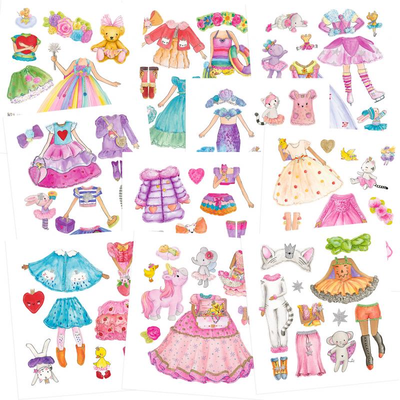 Princess Mimi Sticker Book Dress Me Up