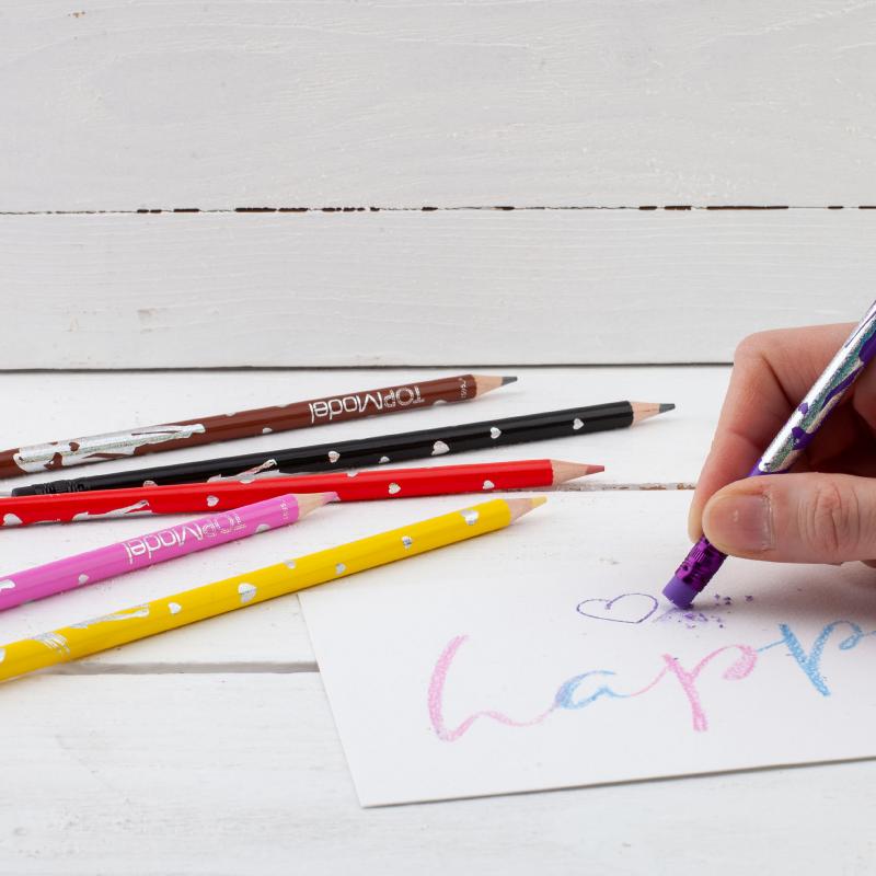 TopModel Erasable Colouring Pencils