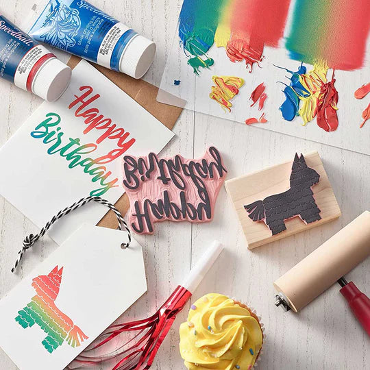 Speedy-Carve Block Printing Kit - 7 Piece