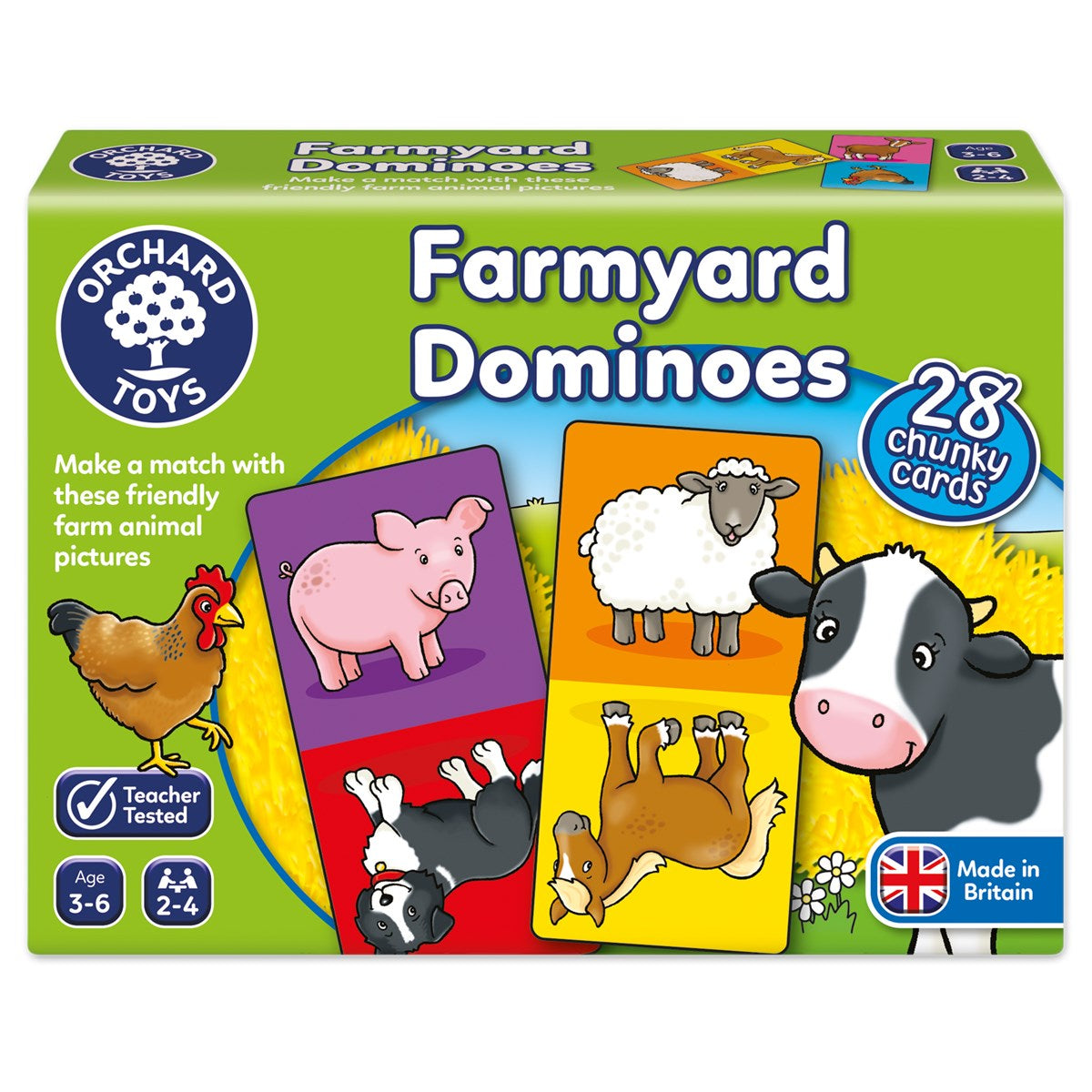 Orchard Toys Farmyard Dominoes Game