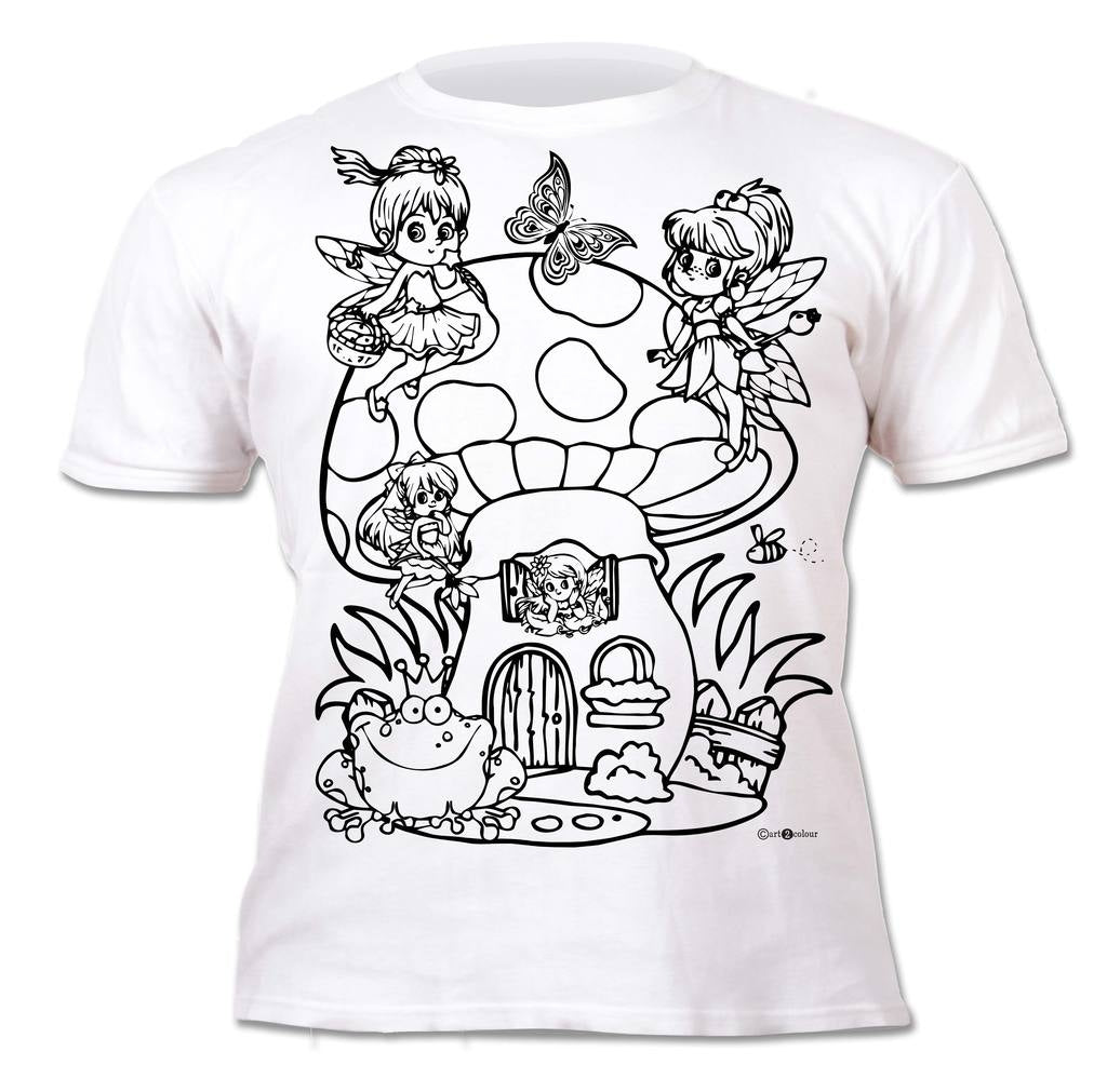 Splat Planet PYO T-Shirt: Fairies (Size 7-8 Years)