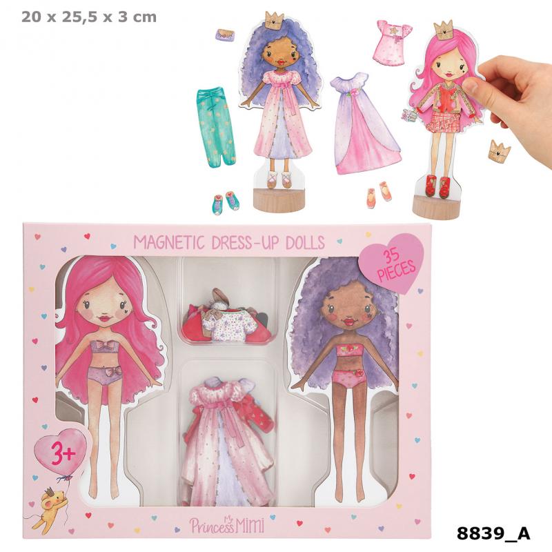 Princess Mimi Magnetic Dress-up Dolls