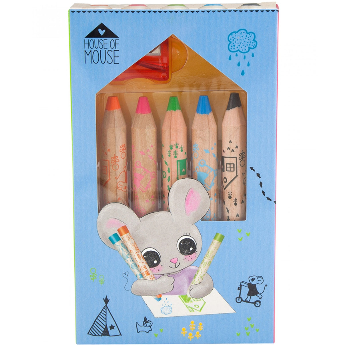 House of Mouse Coloured Pencil Set