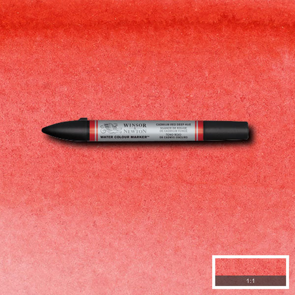 Watercolour Markers Cadmium Red Deep Hue 098