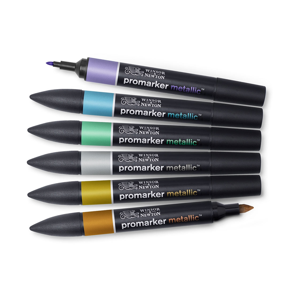 Winsor & Newton Promarker - Metallic 6 Set