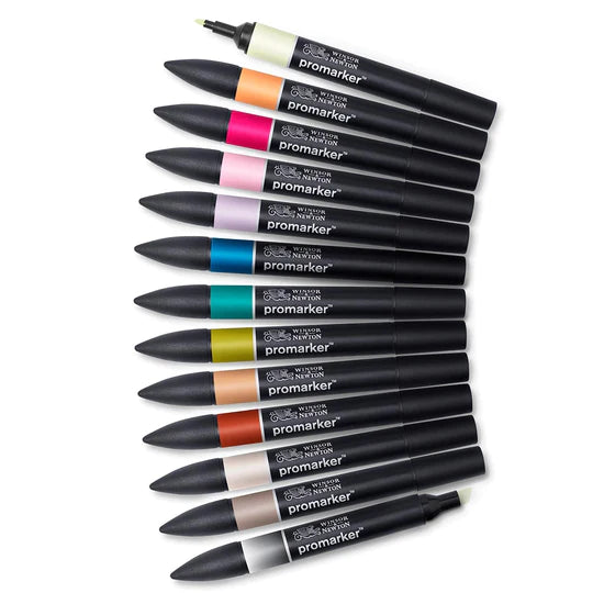 Winsor & Newton Promarker 12+1 Manga Romance