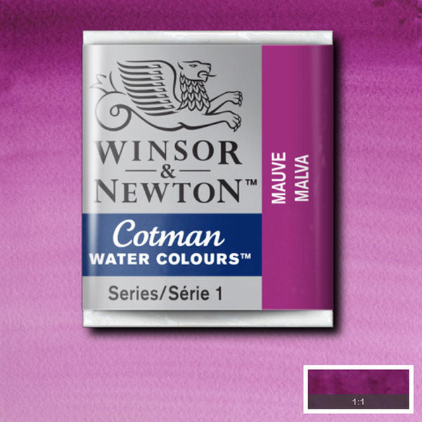 Cotman Watercolour Mauve Half Pan