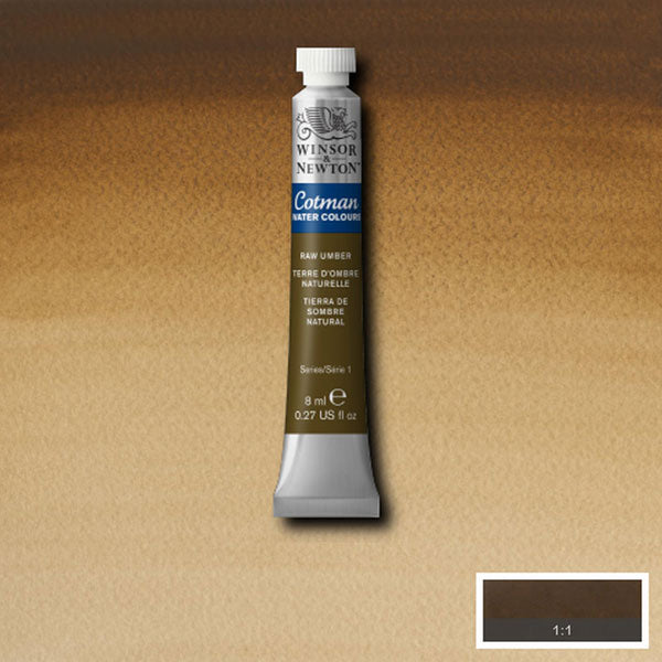 Cotman Watercolour Raw Umber 8ml