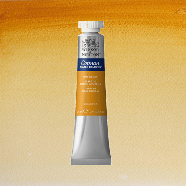 Cotman Watercolour Raw Sienna 21ml