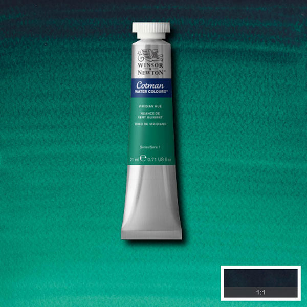 Cotman Watercolour Viridian Hue 21ml