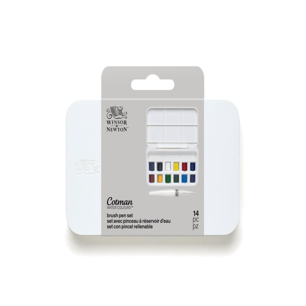 Winsor & Newton - Cotman Watercolour - Water Brush Set Product Code: 0390658 Bardcode: 884955053683