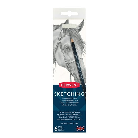 Derwent Sketching Pencils 6 Tin