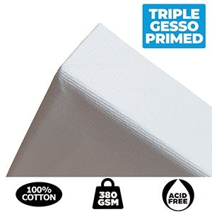 Zieler Deep Edge Canvas - 30x30cm (350gsm)