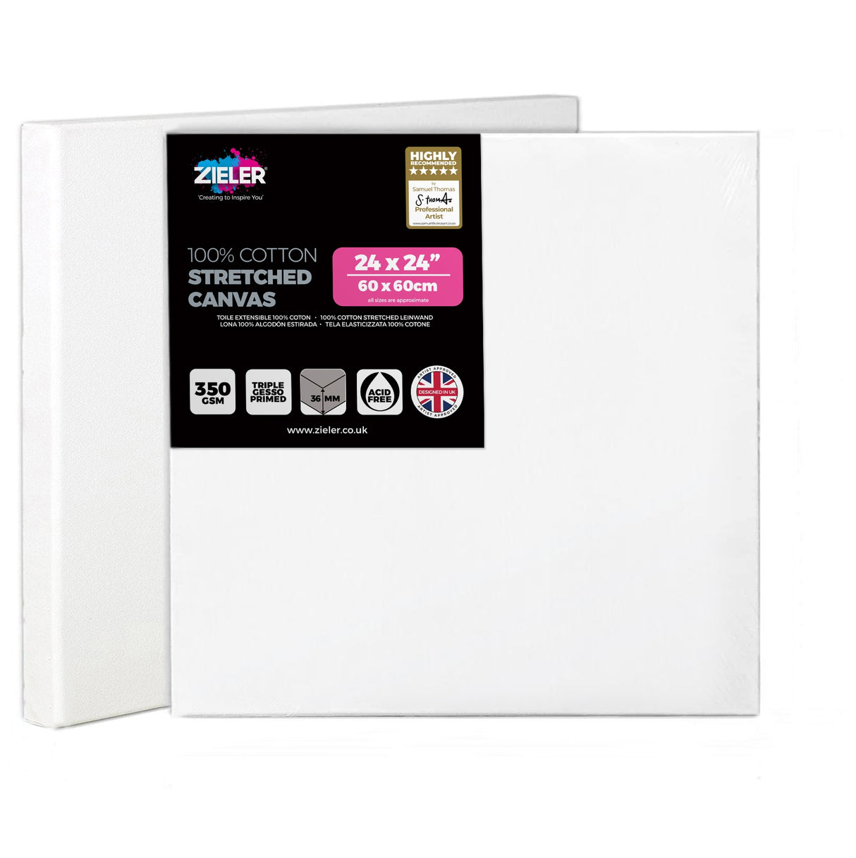 Zieler Deep Edge Canvas - 60x60cm