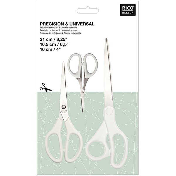 Universal scissors set 3 pieces