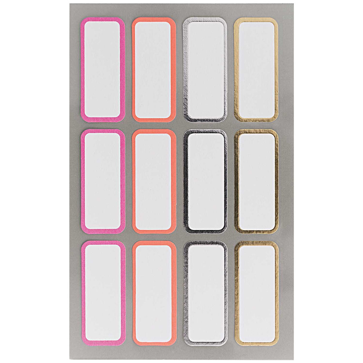 Office Stick, Labels Gold/Silver