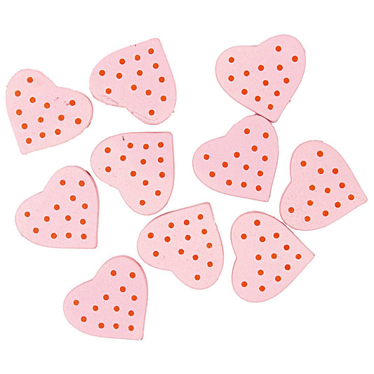 Wooden Hearts, Pink
