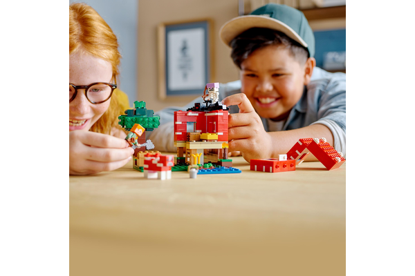 Lego Minecraft The Mushroom House