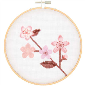 Rico Design embroidery kit cherry branch picture