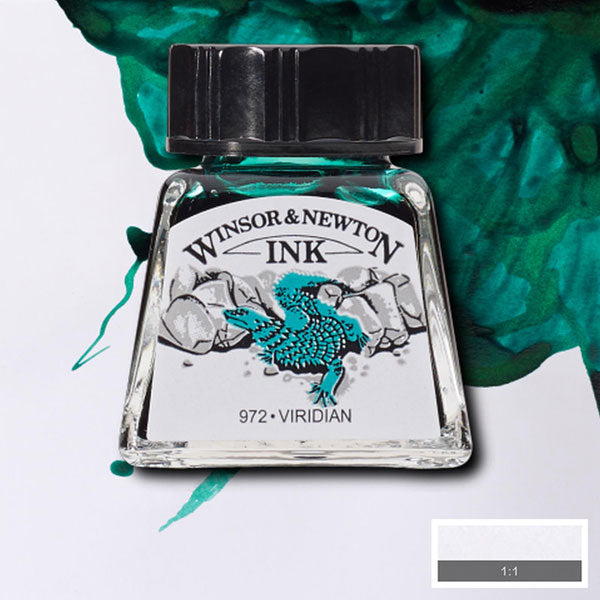 Winsor & Newton - Drawing Ink - 14ml Viridian