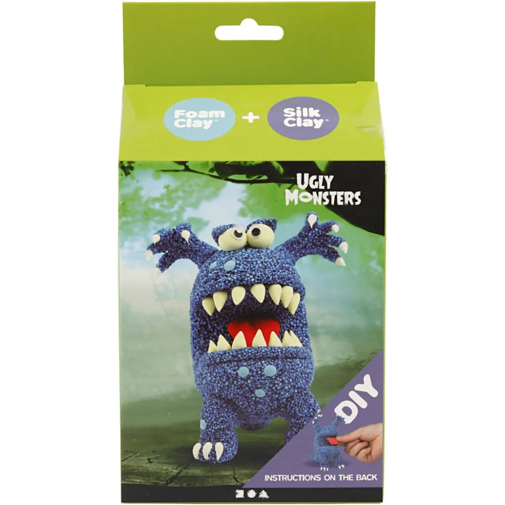 Clay Craft Kit - Funny Friends Blue Monster