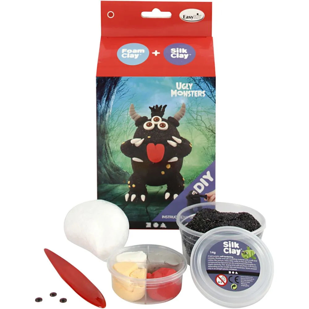Clay Funny Friends DIY Kit - Ugly Monsters