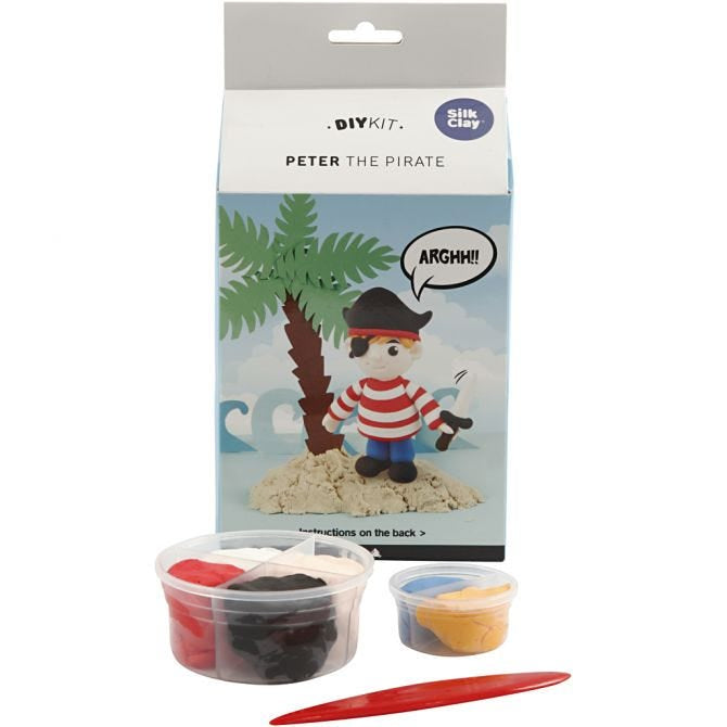 Funny Friends Silk Clay Kit - Peter the Pirate