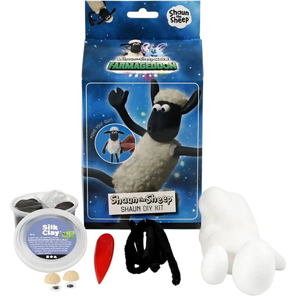 Shaun the Sheep, 1 set, white, black