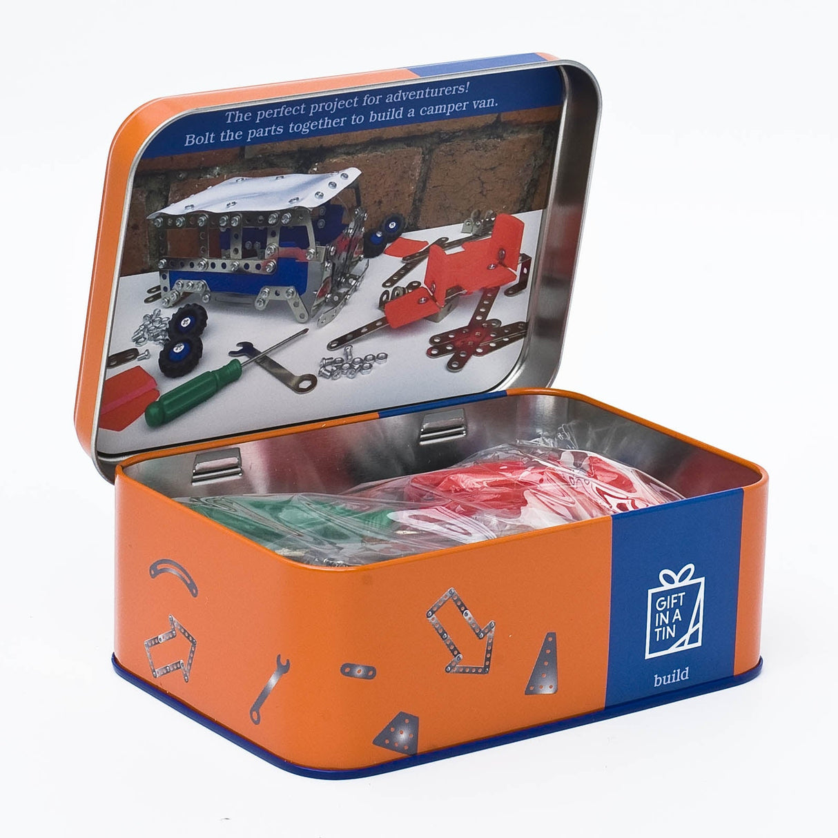 Gift in a Tin Construction Kit - Campervan