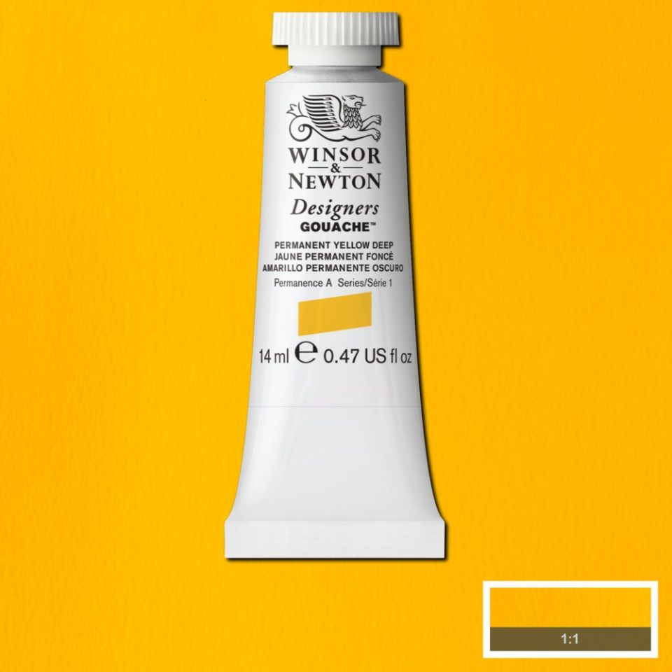 14ml Permanent Yellow Deep - Designers Gouache