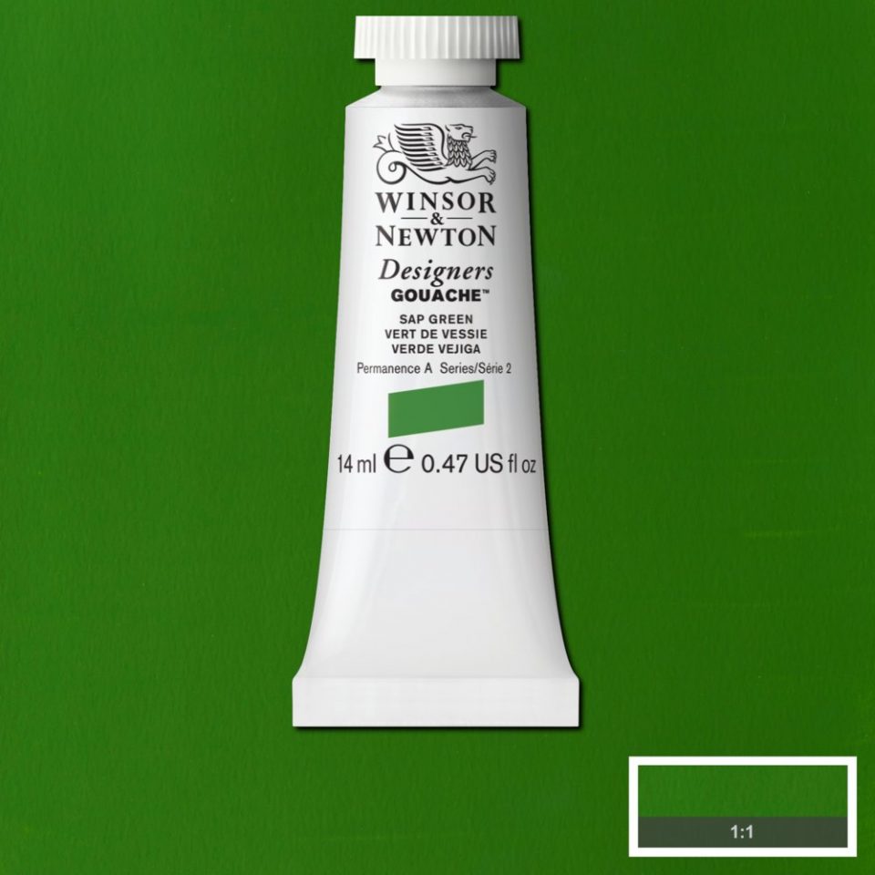 14ml Sap Green - Designers Gouache