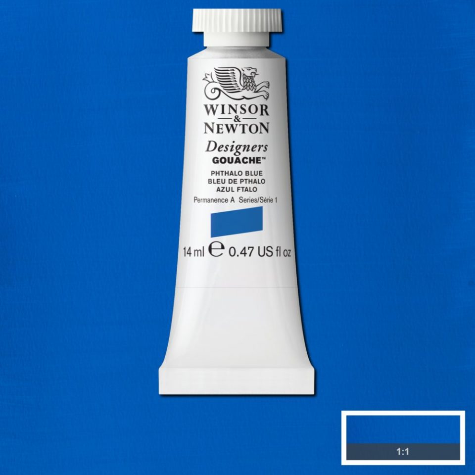 Winsor & Newton Designer's Gouache 14ml - Primary Blue