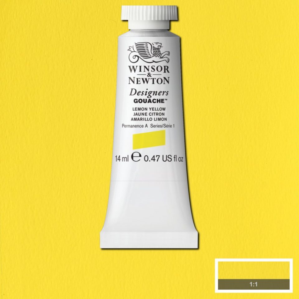 14ml Lemon Yellow - Designers Gouache