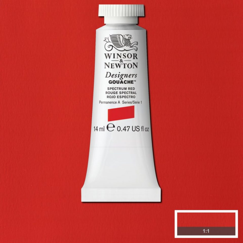 14ml Spectrum Red - Designers Gouache