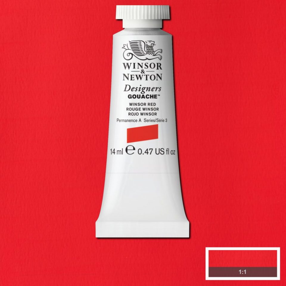 14ml Winsor Green - Designers Gouache