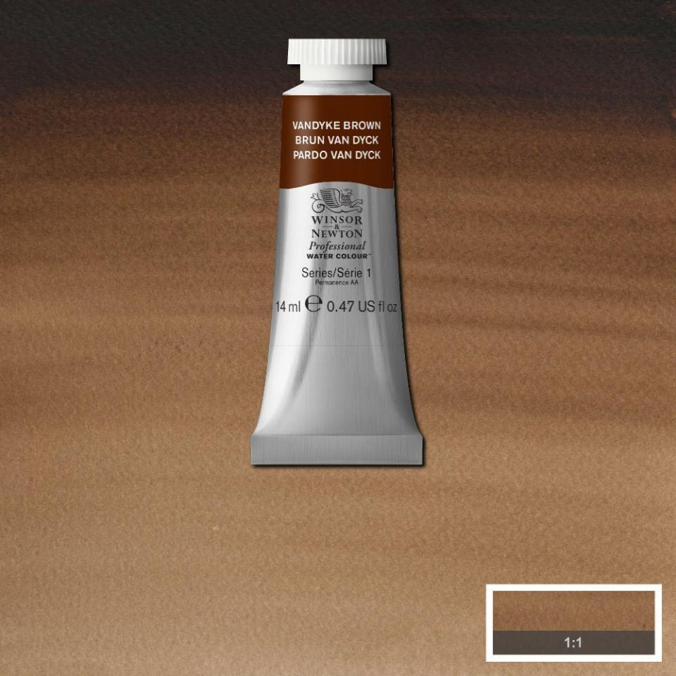Vandyke Brown 14ml - S1 Professional Watercolour