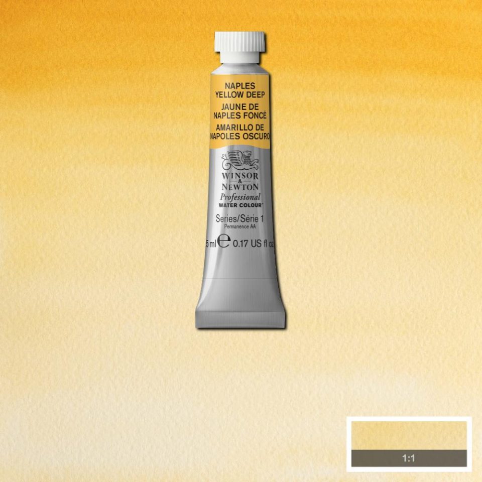 Yellow Ochre Light 5ml - S1 Professional Watercolour