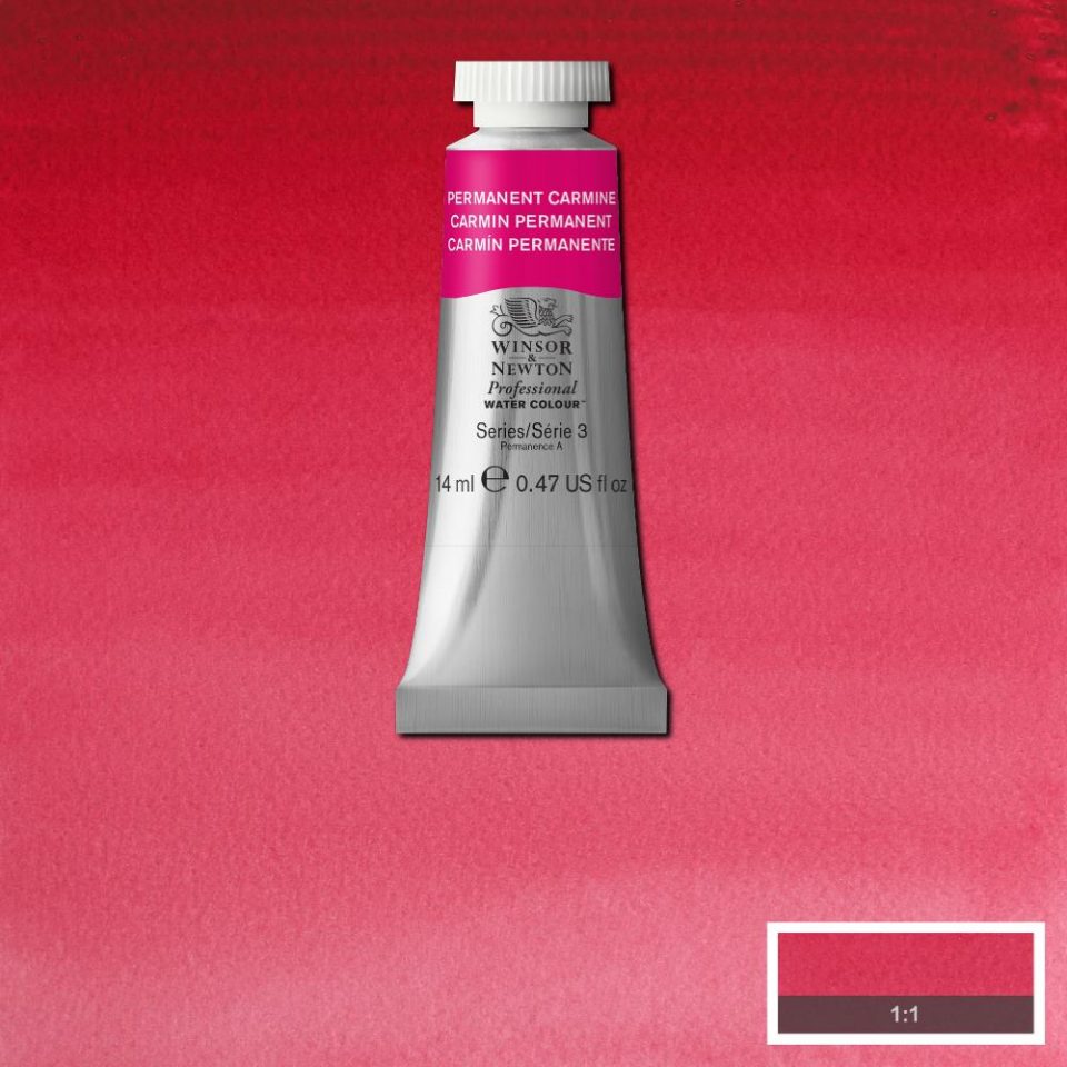 Permanent Carmine 14ml - S3 Professional Watercolour
