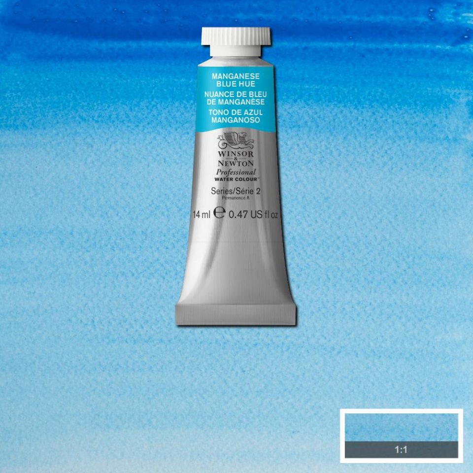 Manganese Blue Hue 14ml - S2 Professional Watercolour