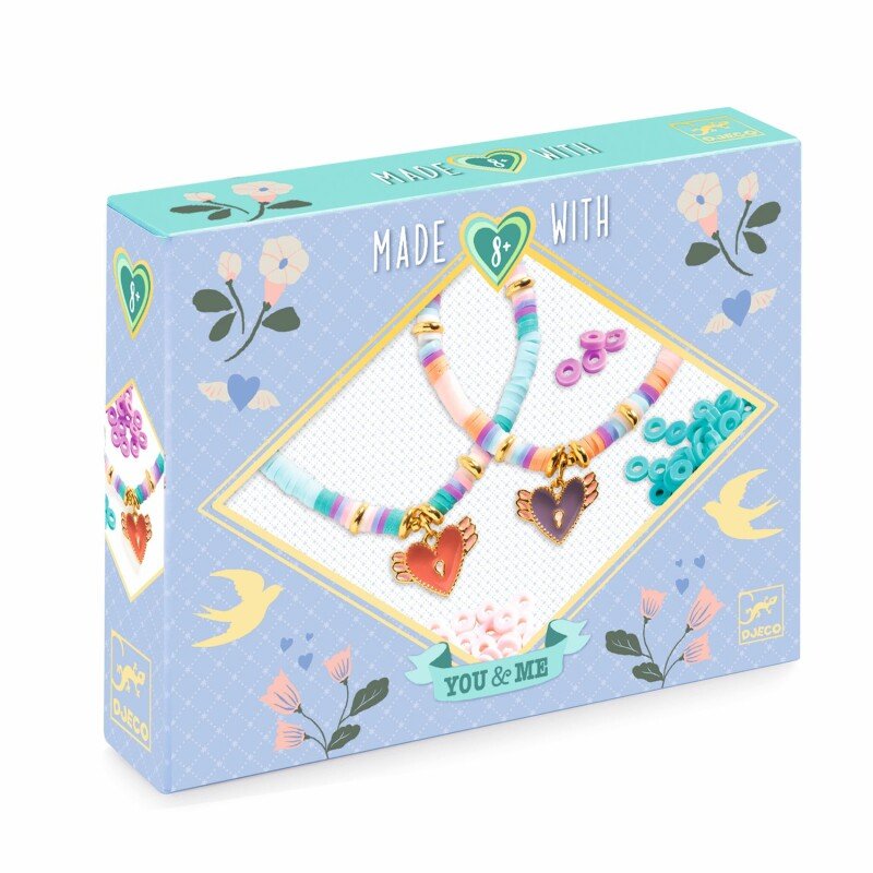 Djeco - Bracelets - Heart Heishi