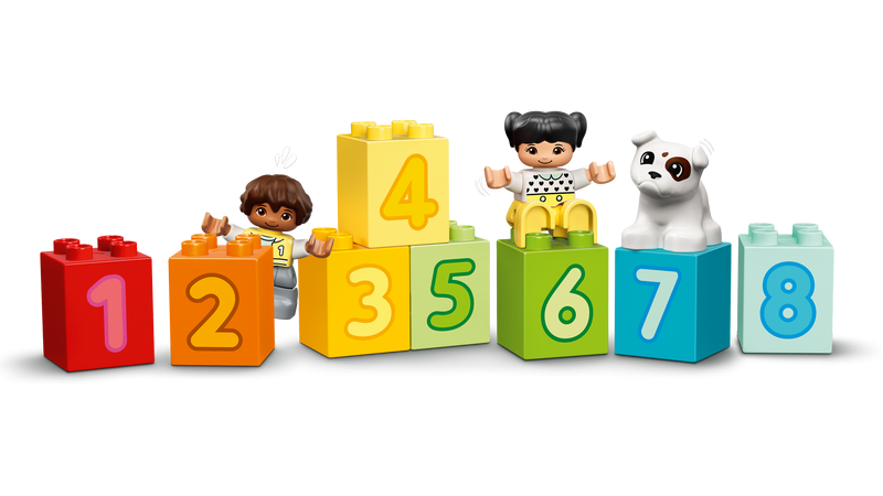 Lego Number Train Learn To Count
