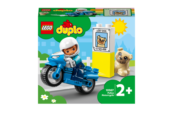Lego Duplo Police Motorcycle