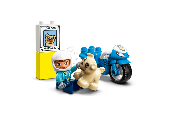 Lego Duplo Police Motorcycle